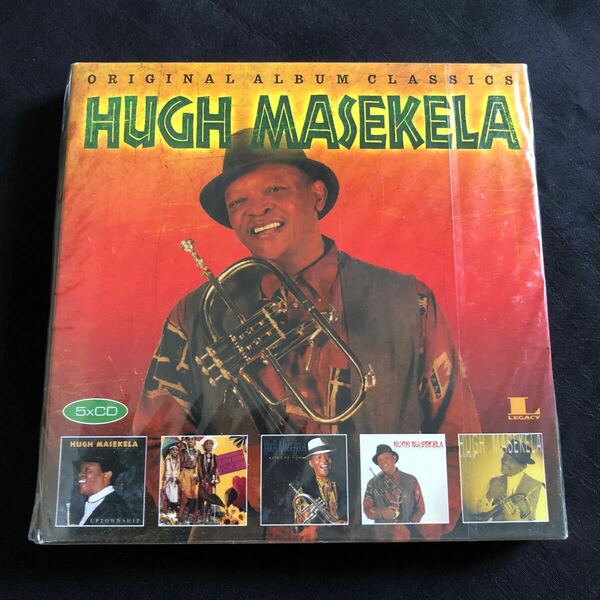 Hugh Masekela 5CD「Original Album Classics」ヒュー・マセケラ　名盤 Beatin' Aroun de Bush 他 未開封