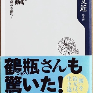 ★送料無料★押印あり★ 『腰鍼』 心身の痛みを断つ! 鍼灸治療 竹村文近 新書