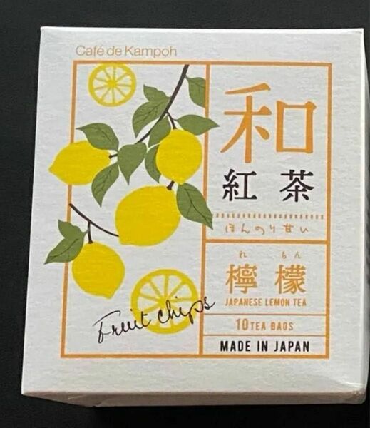 新品　ほんのり甘い和紅茶　檸檬