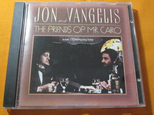 ♪♪♪ ジョン&バンゲリス Jon & Vangelis 『 Friends of Mr Cairo 』輸入盤 ♪♪♪