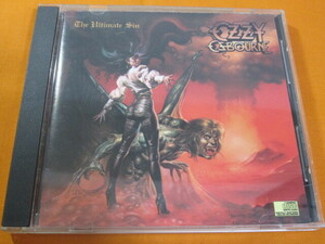 ♪♪♪ オジー・オズボーン Ozzy Osbourne 『 Ultimate Sin 』輸入盤 ♪♪♪