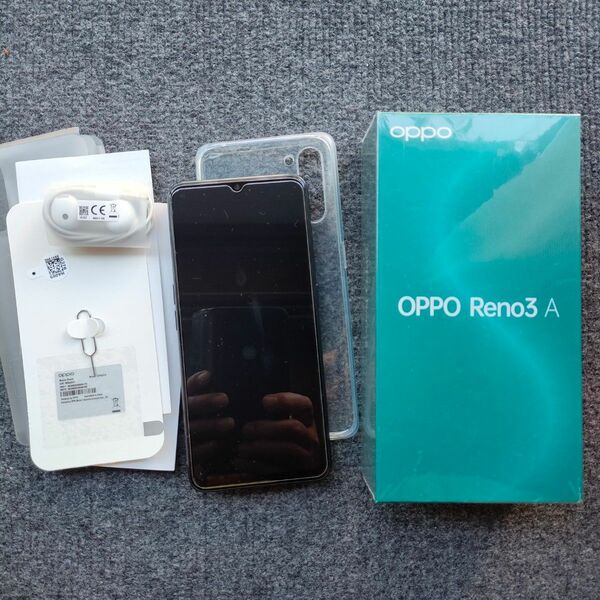 【美品】OPPO Reno3 A CPH2013 SIMフリー ブラック 本体
