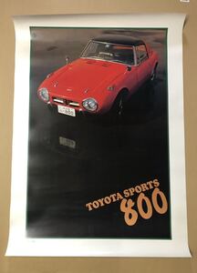 トヨタスポーツ800 ポスター A1 当時