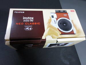 即決32000円送料込み！新品未開封 FUJIFILM 富士フイルム “チェキ” INSTAX mini 90 ネオクラシック ブラウン