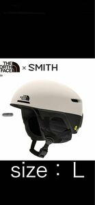 新品　スミス × ノースフェイス　スノーボードヘルメット size：L