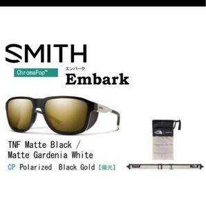 新品　SMITH Embark TNF Matte Black/Matte 