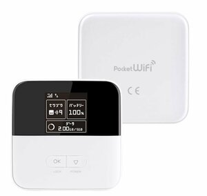 【送料無料★新品】SIMフリー Pocket WiFi 601ZT ホワイト ZTE モバイル ルーター ポケットWi-Fi 箱付き 標準セット★