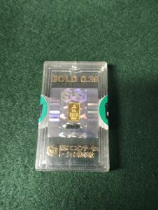 三菱マテリアル 純金　ペンダントトップGOLD 0.3G 24K 999.9