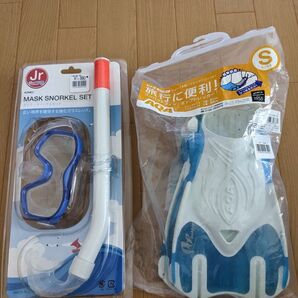 キッズ シュノーケル フィン セット
