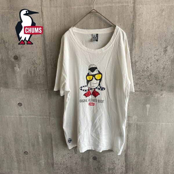 【CHUMS】ビックロゴ Tシャツ