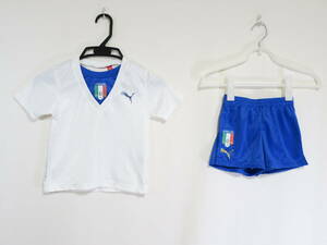 イタリア 代表 2006 アウェイ ユニフォーム 上下セット ジュニア 100-110cm プーマ PUMA ITALY サッカー 子供 キッズ シャツ