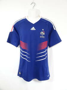 フランス 代表 2010 ホーム ユニフォーム インポート M 美品 アディダス ADIDAS France サッカー