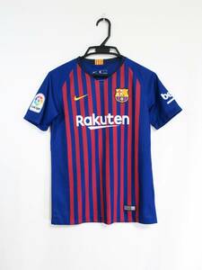 バルセロナ 18-19 ホーム ユニフォーム ジュニアL 150-160cm ナイキ NIKE Barcelona サッカー シャツ ジュニア キッズ