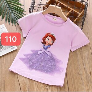 新品 女の子 キッズ 半袖Tシャツ 110
