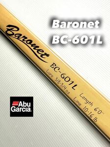 【新品未使用未開封】Abu Garcia アブ バロネットBC-601L 6'0超希少品！沖縄不可