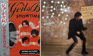 匿名・送料無料！　J・ガイルズ・バンド/ピーター・ウルフ Peter Wolf/The J. Geils Band 　　LPセット　「Lights Out / Showtime! 」