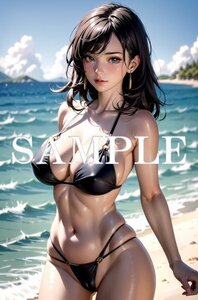 【A4写真用紙・高画質】グラビア アニメ系 A4 オリジナル イラスト アート ポスター 美少女 美女 美乳 同人 コスプレ セクシー 下着 Ag18