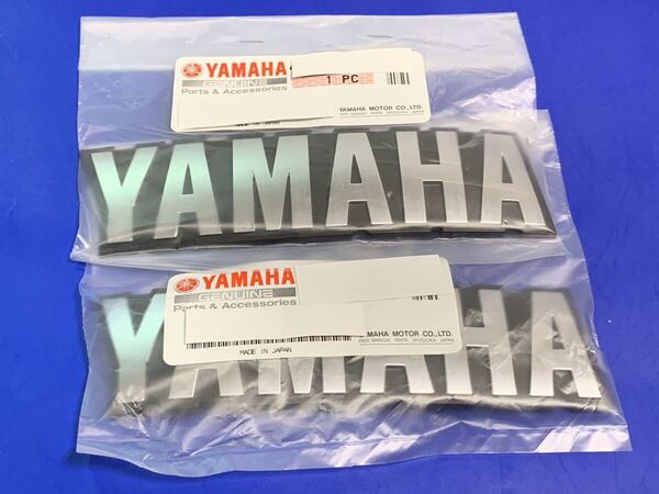 XJR400 タンク エンブレム 純正新品 (左右)ヤマハ XJR400R XJR400S YSP 外装 フューエルタンク ガソリンタンク 燃料タンク YAMAHA