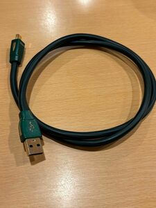 audioquest Forest USB-A to miniB 0.7Mケーブル