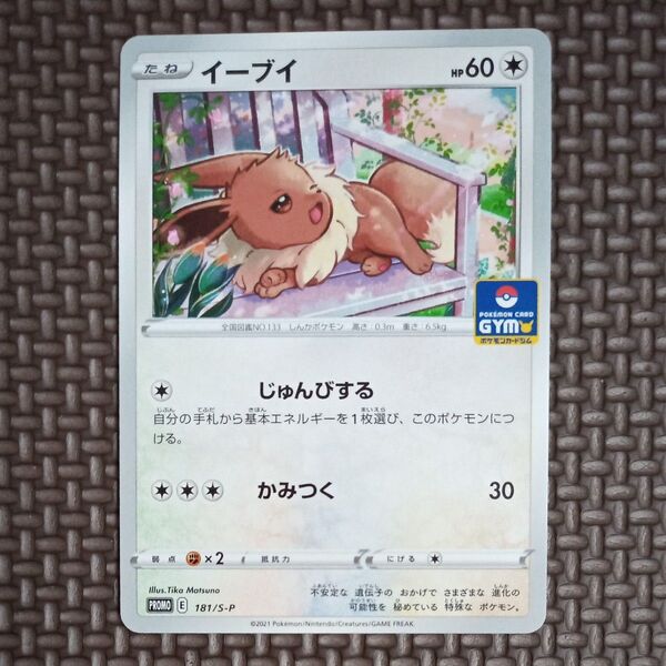 ポケモンカード イーブイ プロモ 181/s-p ソード&シールド プロモカードパック第6弾