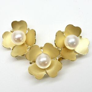 POLA jewelry(ポーラ)◆K18 アコヤ本真珠ペンダントトップ◆J 約3.5g パール pearl pendant necklace jewelry ジュエリー EB5/EB5