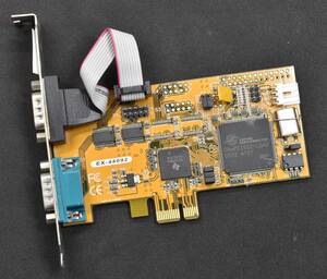 Exsys EX-44092 Serial Adaptor PCI Express x1 RS232C 2ポート搭載 [送料無料]