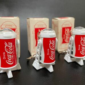 Coca-Cola STARWARS R2-D2 KEYCHAIN ノベルティ 非売品 3個セット 新品未使用品