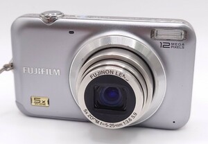 【R1-517】FUJIFILM FinePix JX200 コンパクトデジタルカメラ FUJINON LENS 5×ZOOM f=5-25mm 1:3.6 5.9 通電OK [K537]