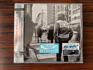 美品★BON JOVI/ボン・ジョヴィ★FOREVER/フォーエヴァ―★WASPDOKKENHanoiRocksMSGJudasPriestMetallicaMOTLEYCRUEDIOMegadethIRONMAIDEN