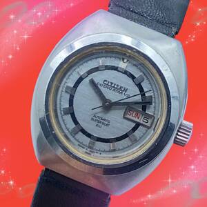 《稼働品 ヴィンテージ》 シチズン コスモスターV2 CITIZEN COSMO STAR V2 レディース腕時計 自動巻き AT デイデイト 21石 4-660013