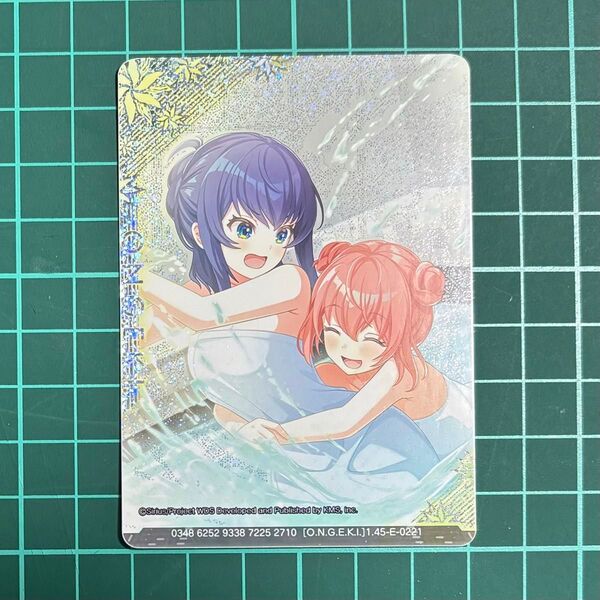 ワールドダイスター 一番風呂のために 静香 オンゲキ カードプリント 全ホロ 4