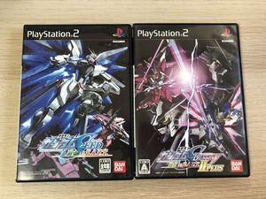 PS2 ソフト 機動戦士ガンダムSEED 連合 VS. Z.A.F.T DESTINY 連合 VS. Z.A.F.T ii PLUS セット【管理 17779】【B】