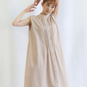 お値下げ セレクトMOCA ノースリーブフロントタックワンピース タグ付き未使用