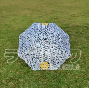 【ホワイト】ゴルフ傘 ブルー 長傘 自動オープン 晴雨両用 日焼け防止 紫外線遮断99％ シルバーゴムコーティング