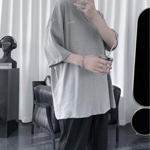 シンプル ワンポイント 半袖 Tシャツ M グレー ユニセックス 新品未使用