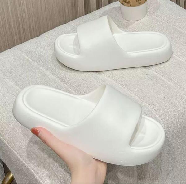 シャワーサンダル ビーチサンダル サンダル 23.5 ホワイト 男女兼用 新品
