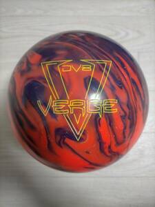 ボウリングボール DV8社 バージハイブリッド ワンオーナー プラグ済 14lb13oz