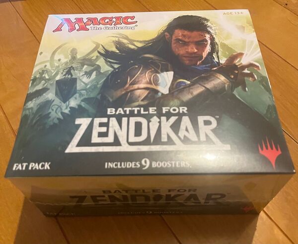 戦乱のゼンディカー ブースターボックス2箱+ファットパック(英)のセット 新品未開封 MTG プレミア