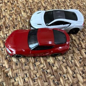 トミカ2台セット 1)4Dトミカ NSX 2)GRスープラ