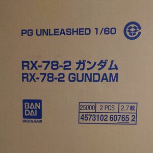 UNLEASHED RX-78-2 ガンダム （1/60スケール PG 機動戦士ガンダムファースト 5060765）×2個　セット