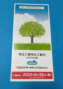 送料無料　ウエルシアホールディングス Tポイント3,000円分　株主優待