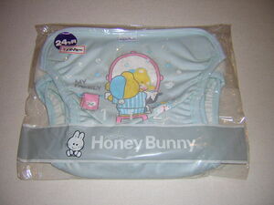 ⑨ Showa Retro 24 months diaper cover blue .. unopened goods special waterproof processing sun baby 