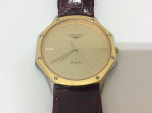 ■6061　LONGINES ロンジン 977 6391 腕時計 クオーツ オクタゴン 不動 テスター〇 ブランド