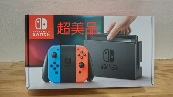 Nintendo Switch Joy-Con （L）ネオンブルー/（R）ネオンレッド ニンテンドースイッチ 一式 美品