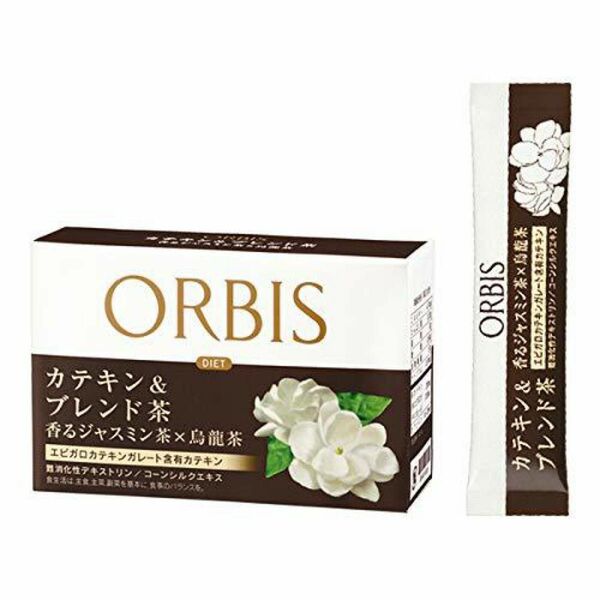 ORBIS オルビス カテキン&ブレンド茶 香るジャスミン茶×烏龍茶 3.1g×16袋 ダイエット茶 1469円相当 食事の脂に
