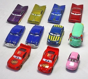 マテル Disney Pixar Cars カーズ いろいろ11台セット