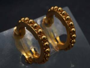 [200]SONIA RYKIEL Sonia Rykiel Gold color earrings accessory TIA