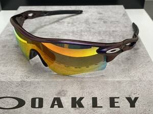  поляризованный свет * Tokyo 2020 ограничение *OAKLEY Oacley RADARLOCK радар блокировка Pas BLUE RED SHIFT лиловый /POLARIZED FIRE зеркало USA производства солнцезащитные очки 