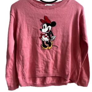 UNIQLO ミニーちゃんクルーネックニット