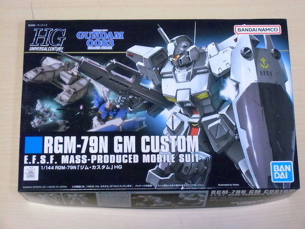 新品　HG RGM-79N ジムカスタム